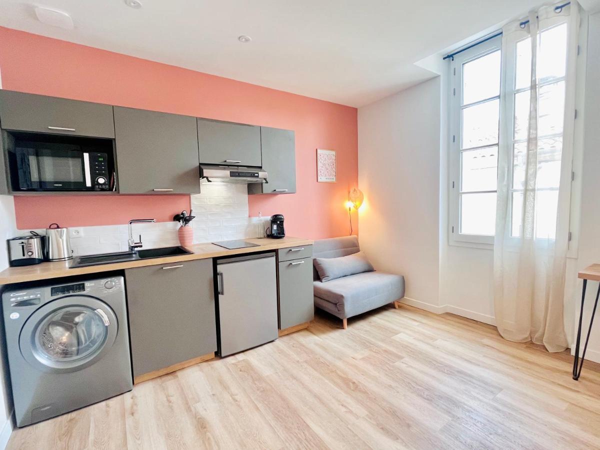 Le Quai 3 - Studio Neuf Lumineux Calme - Clim - Wifi - Gare A 200M อาฌ็อง ภายนอก รูปภาพ